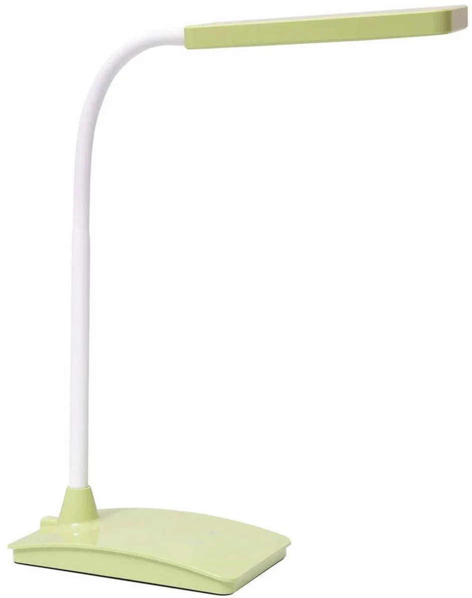 MAULpearly Bureaulamp - LED - Dimbaar - Verstelbare Lampkop - Touch Bedienbaar - 3 Lichtstanden - Tafellamp von Maul in Grün – Produktfoto