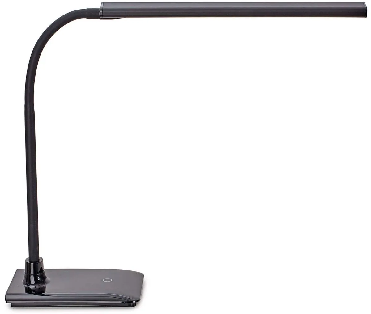 MAULpirro Bureaulamp - LED - Aluminium - Dimbaar - Kantelbare Arm - Tafellamp fra Maul i Sort – produktbillede