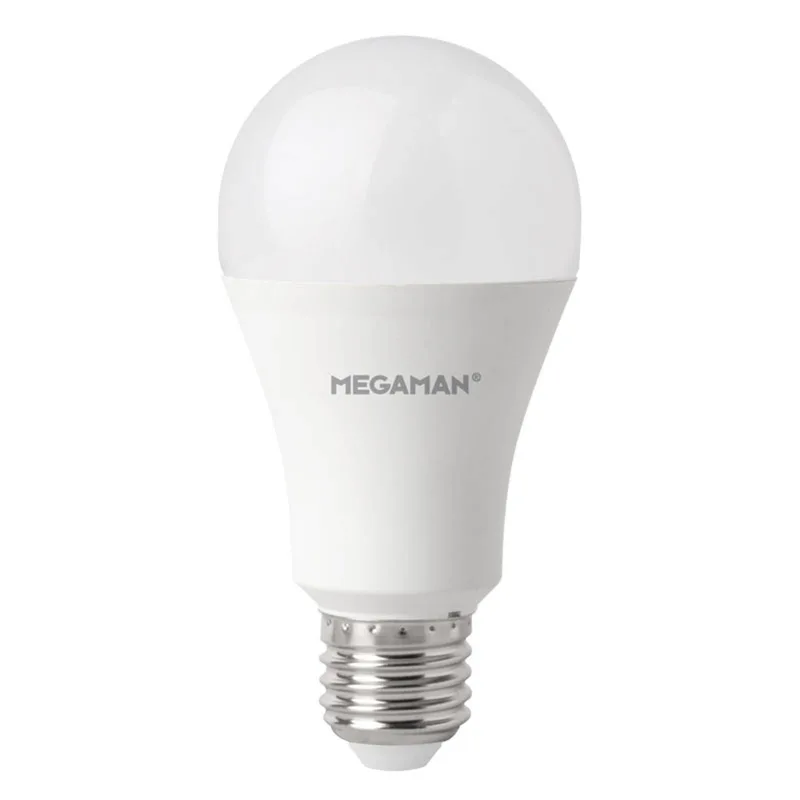 LED lamp E27 A60 13.5W, warmwit fra Megaman – produktbillede