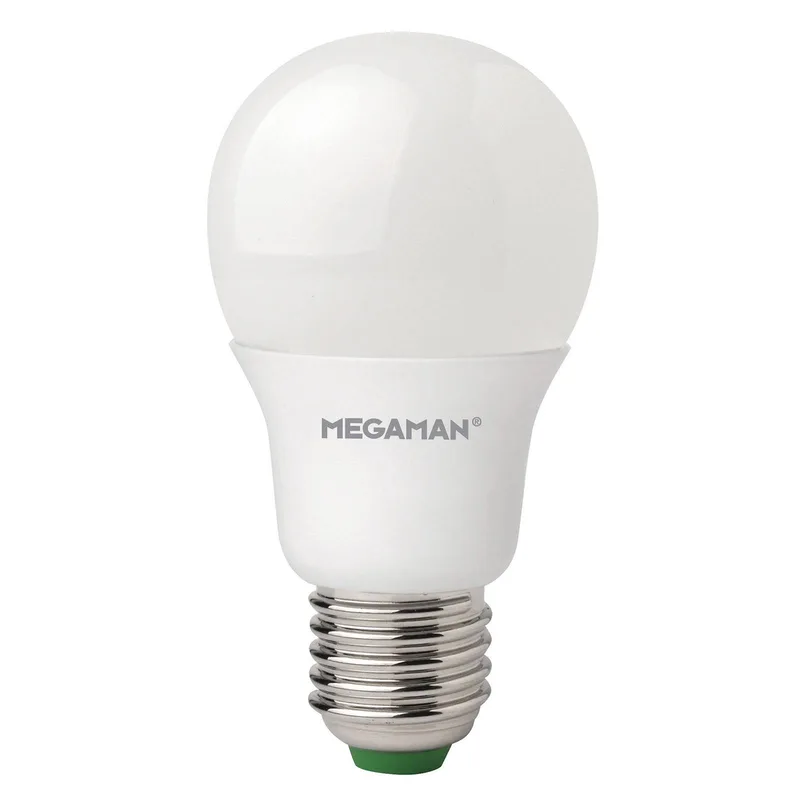 LED lamp E27 A60 5.5W, warmwit fra Megaman – produktbillede