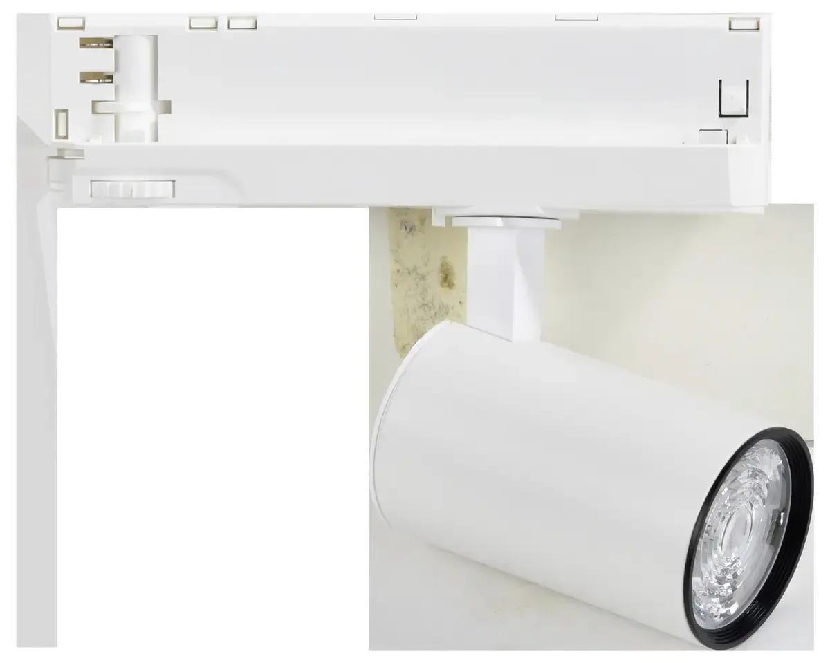 MM78832 Spot LED sur rail EUTRAC LED intégrée 12 W LED blanc von Megaman – Produktfoto