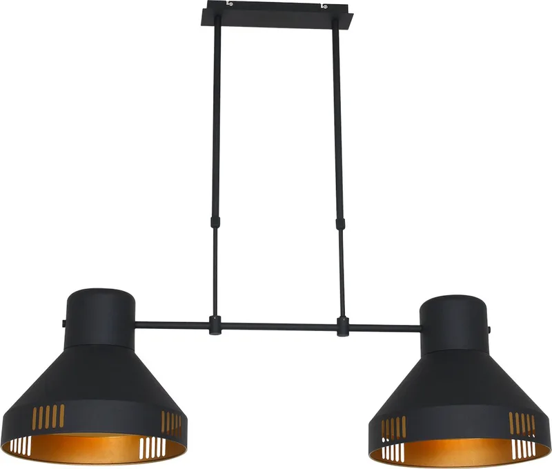 Hanglamp Mexlite Evy von Mexlite in Schwarz – Produktfoto
