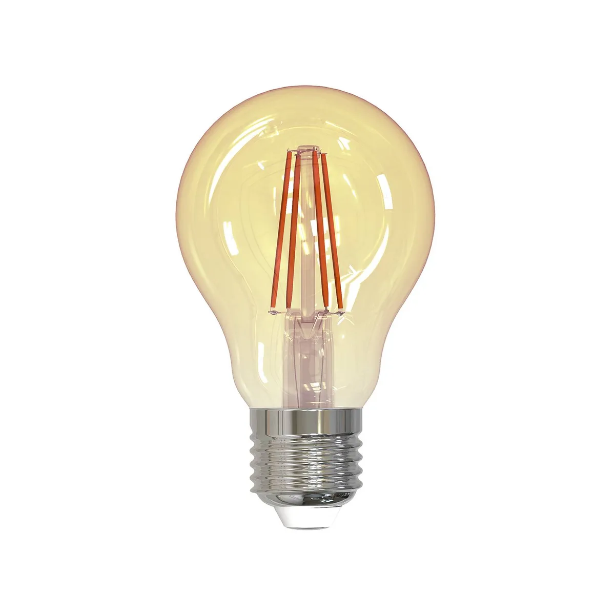 LED filament lamp E27 4,5W 2.000K 400lm goudkleurig från Müller-Licht i Guld – produktbild