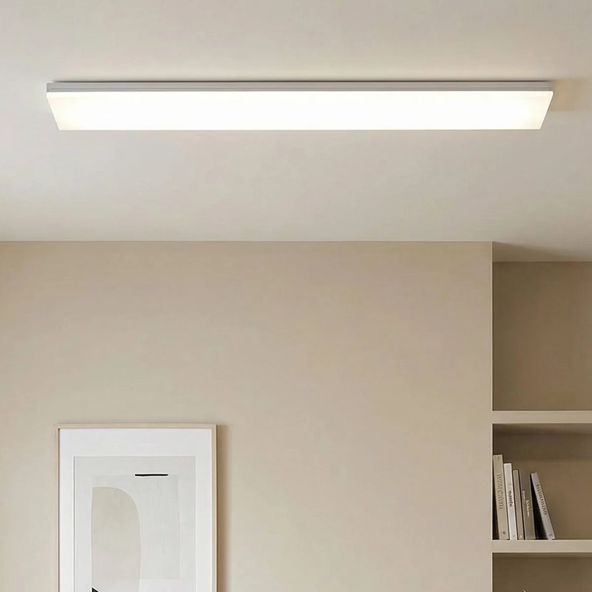 LED-taklampa Planus 120 universalvit från Müller-Licht i Vit – produktbild