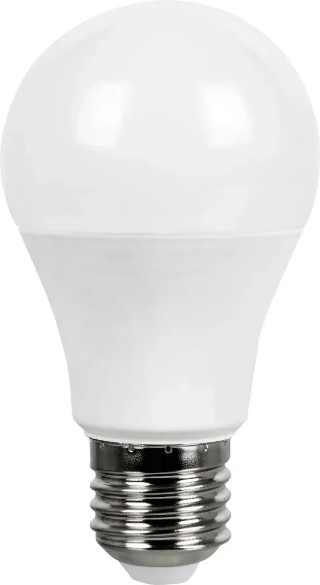 LED-pære E27 9 W 2.700 K, mat fra Müller-Licht i Hvid – produktbillede