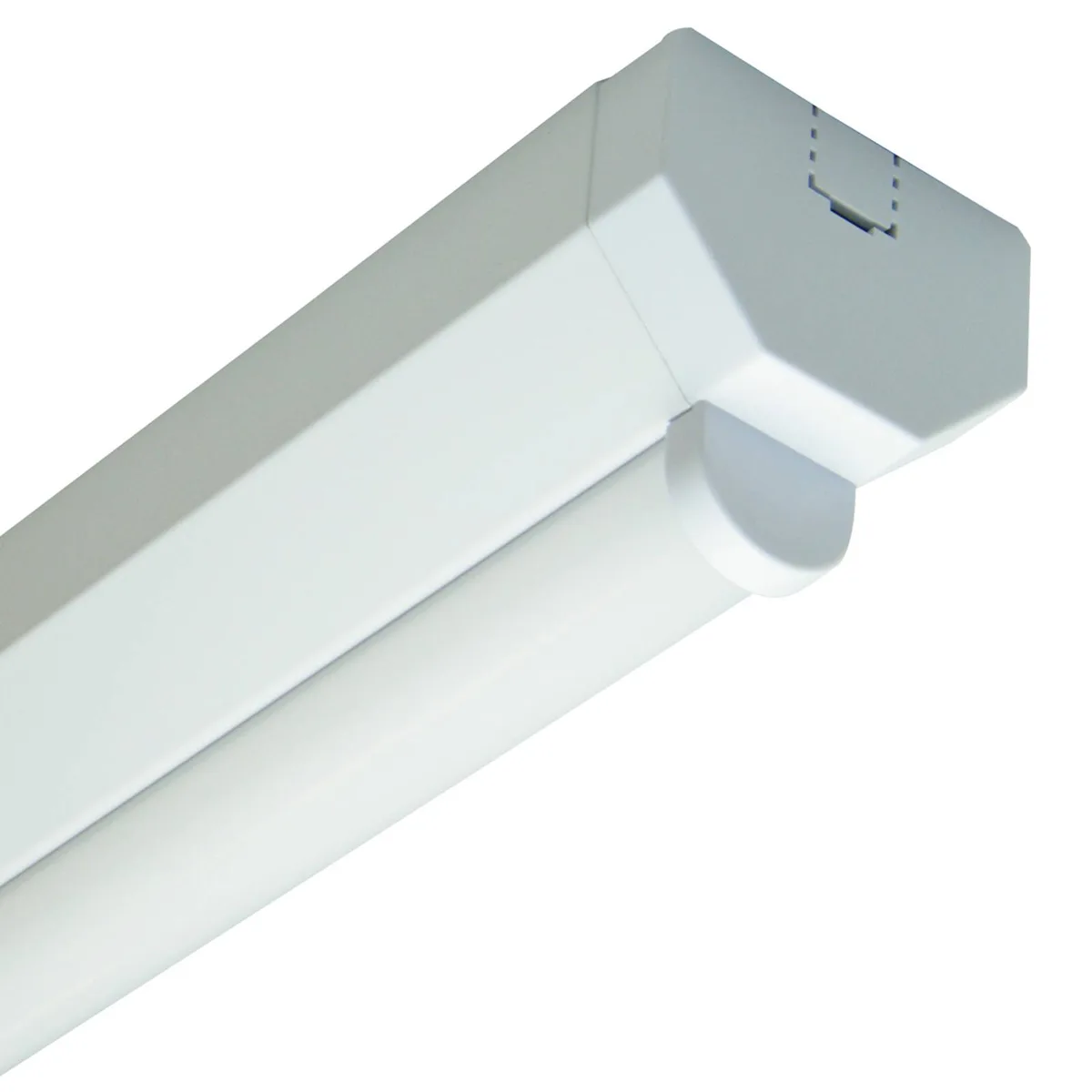 Universele LED plafondlamp Basic 1 - 120cm de Müller-Licht en Blanc – photo produit