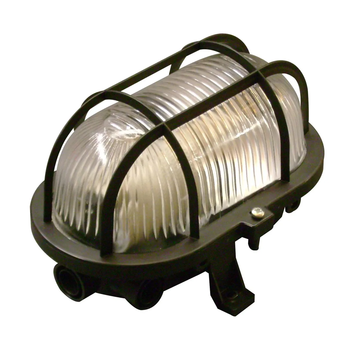 Wandlamp Basic Ovaal, zwart från Müller-Licht i Svart, Helder – produktbild