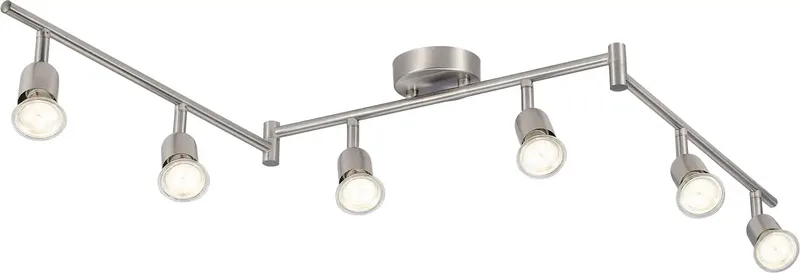 Avenue 6-Rail 2113210132 Takbelysning GU10 Stål från Nordlux i Staal – produktbild