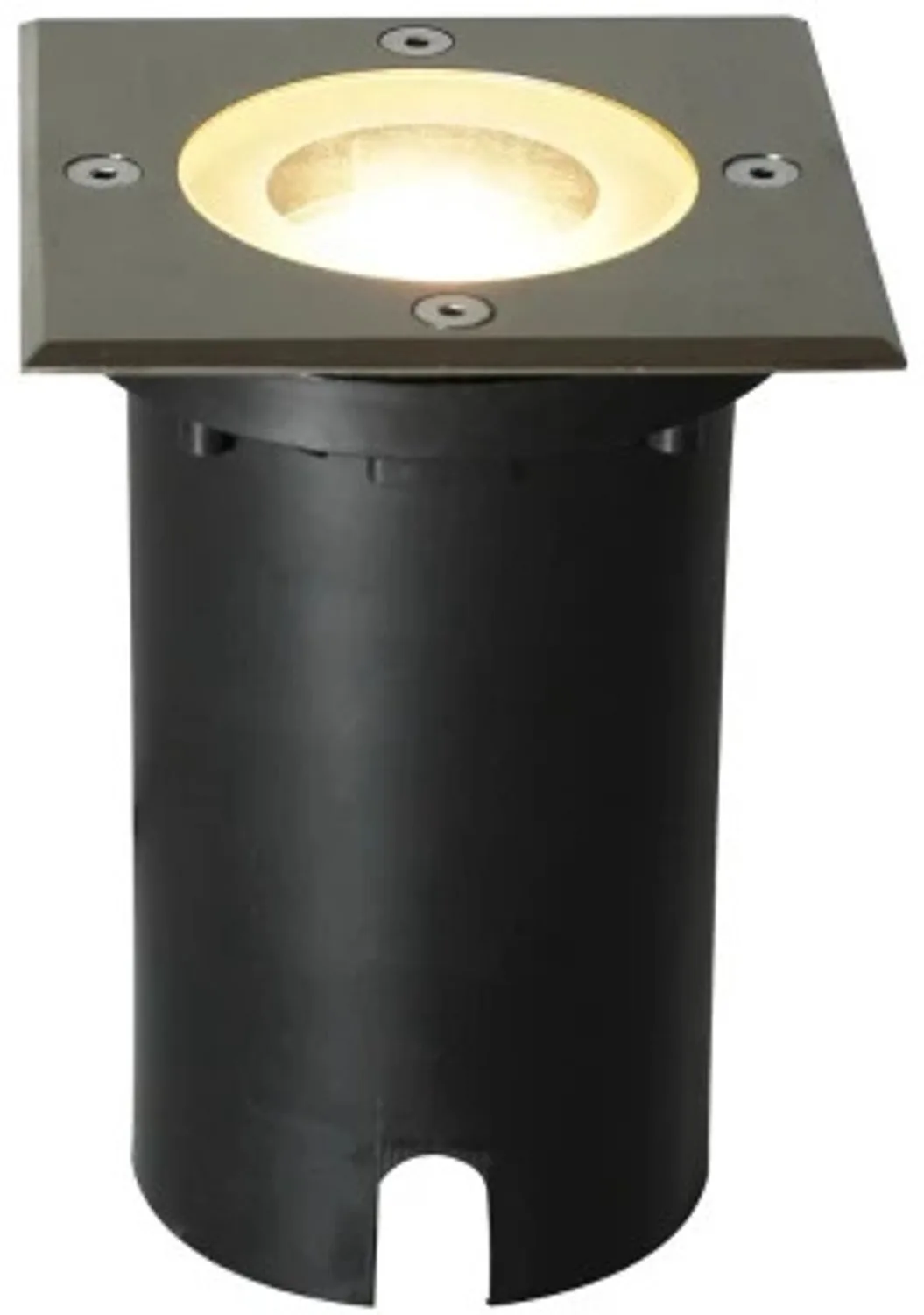 Doos 3x Nordlux Andor LED Grondspot | 1x GU10 Max 15W | ip65 | Dimbaar | Zilver van Nordlux – productfoto