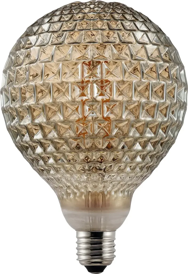 Nordlux 1429070 LED-lamp EEK F (A - G) E27 Klotform 2 W Varmvit (Ø x H) 125 mm x 180 mm Filament 1 st från Nordlux – produktbild