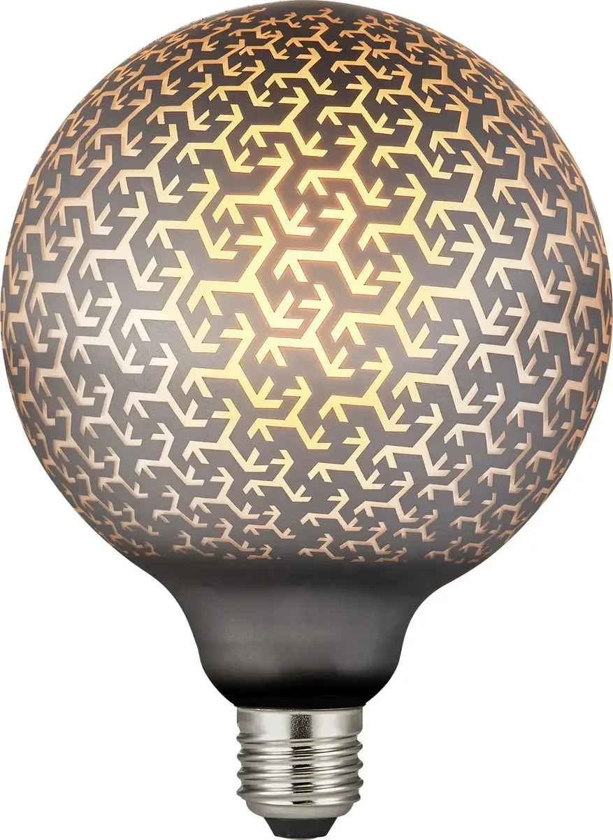 Nordlux 2290012703 Glühlampe E27 Globeform 6 W (Ø x H) 125 mm x 172 mm dimmbar 1 St. von Nordlux in Schwarz – Produktfoto