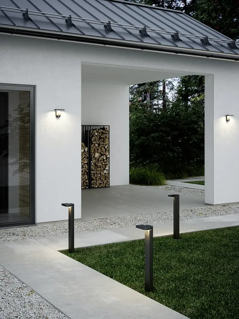 Lampadaire dextérieur solaire Nordlux 2415038003 LED LED 4.5 W noir de Nordlux en Noir – photo produit