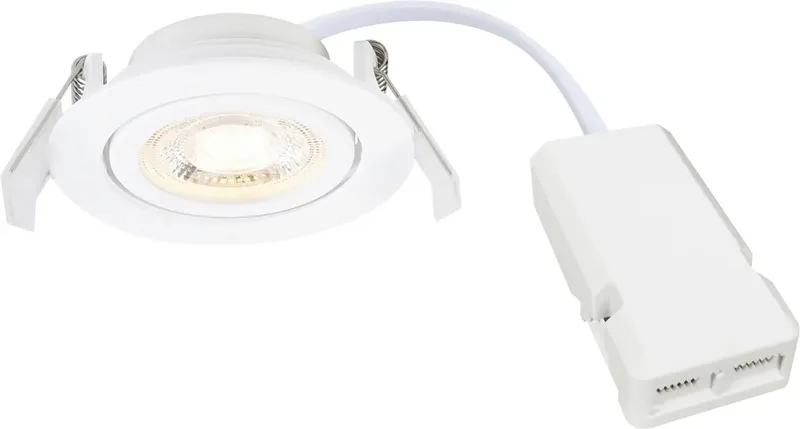 Nordlux 2510300101 Monolo 1-Kit Spot encastrable CEE: E (A - G) LED LED intégrée blanc de Nordlux en Blanc – photo produit
