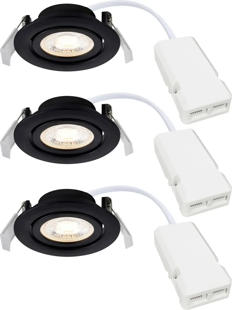 Nordlux 2510310103 Monolo 3-Kit Indbygningslys EEK: E (A - G) LED (RGB) LED indbygget Sort fra Nordlux i Sort – produktbillede