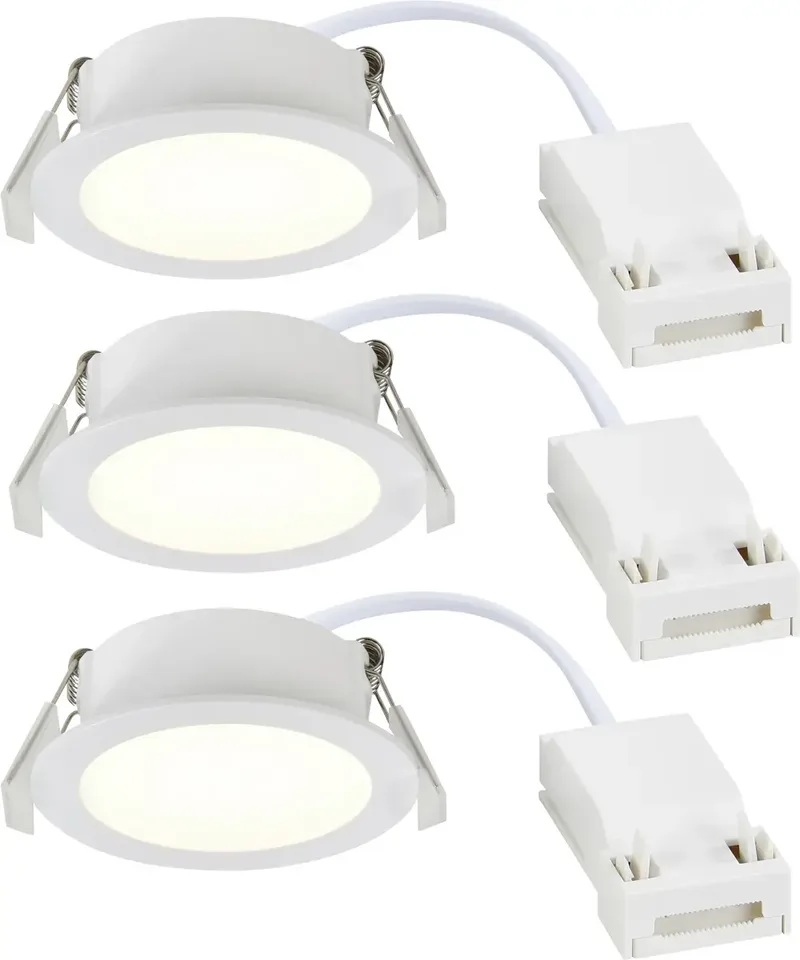 Nordlux 2510400101 Olea 3-Kit Spot encastrable CEE: G (A - G) LED LED blanc de Nordlux en Blanc – photo produit