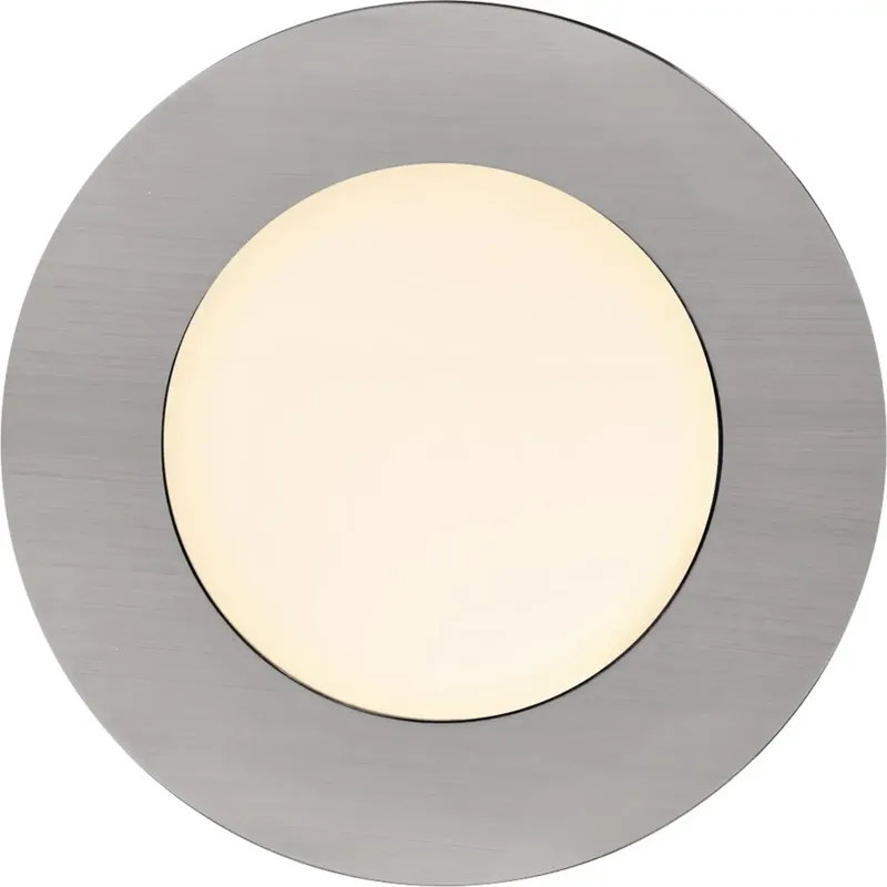 Nordlux 49160155 Leonis Spot encastrable CEE: G (A - G) LED LED nickel (brossé) de Nordlux en Nikkel (geborsteld) – photo produit