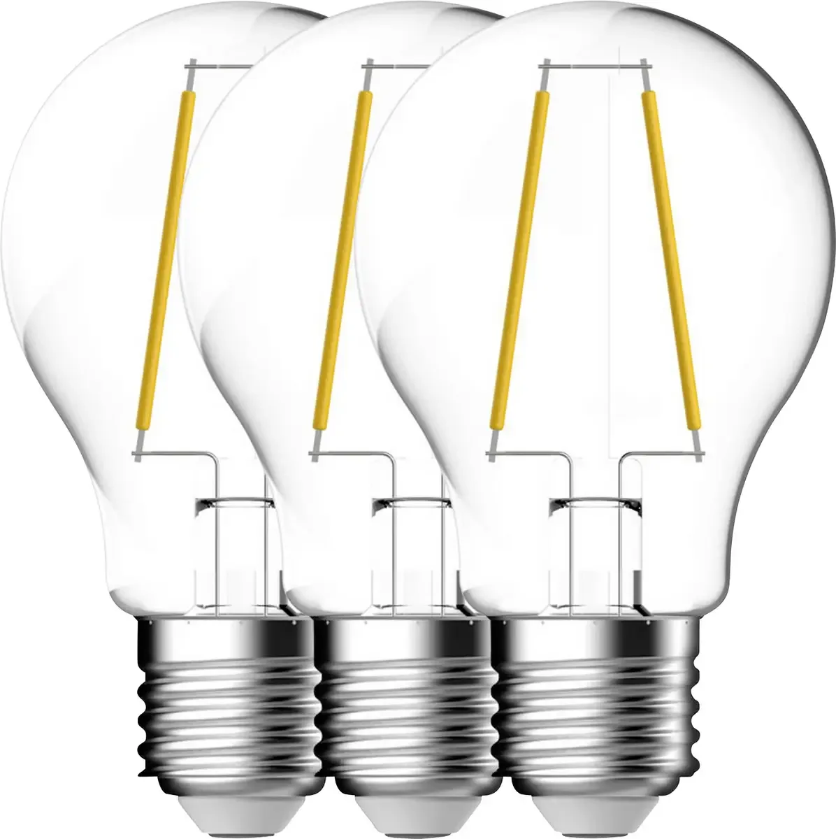 Nordlux 5181000923 Ampoule à incandescence CEE E (A - G) E27 4 W blanc chaud (Ø) 60 mm 3 pc(s) de Nordlux en Transparent – photo produit