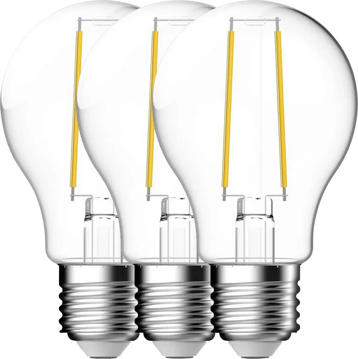 Nordlux 5181010323 Glühlampe EEK E (A - G) E27 4 W Kaltweiß (Ø) 60 mm 3 St. von Nordlux in Transparent – Produktfoto