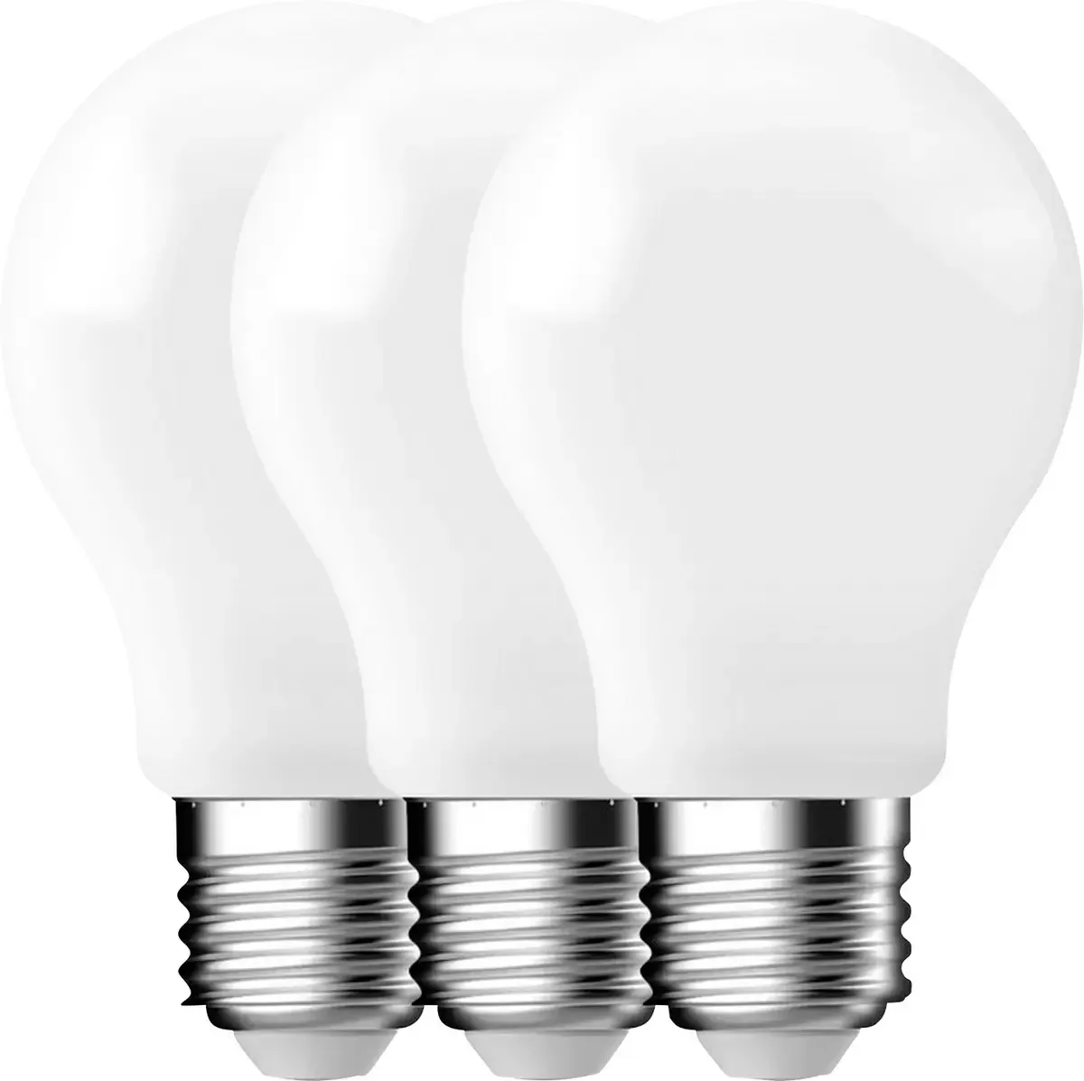 Nordlux 5191001823 Glühlampe EEK E (A - G) E27 6.8 W Kaltweiß (Ø) 60 mm 3 St. von Nordlux in Verre opale – Produktfoto