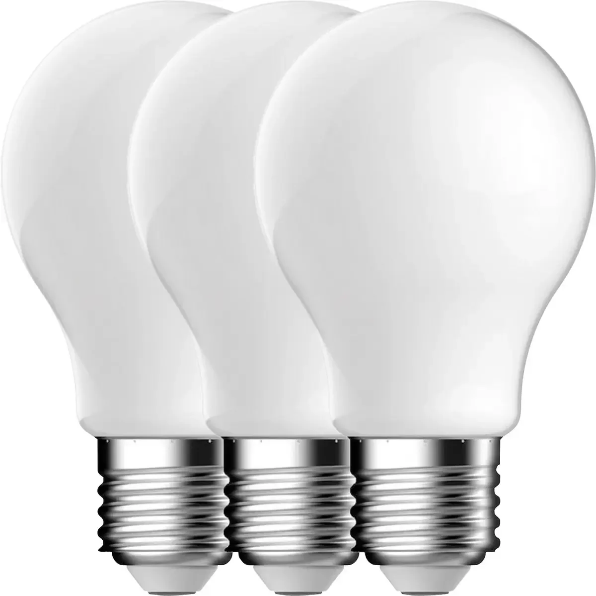 Nordlux 5191002023 Glühlampe EEK E (A - G) E27 8.5 W Kaltweiß (Ø) 60 mm 3 St. von Nordlux in Verre opale – Produktfoto