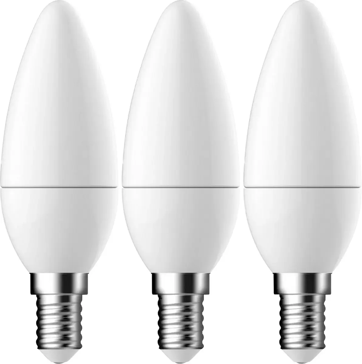 Nordlux 5232003523 Glühlampe EEK F (A - G) E14 Kerzenform (Ø) 35 mm 3 St. von Nordlux in Weiß – Produktfoto
