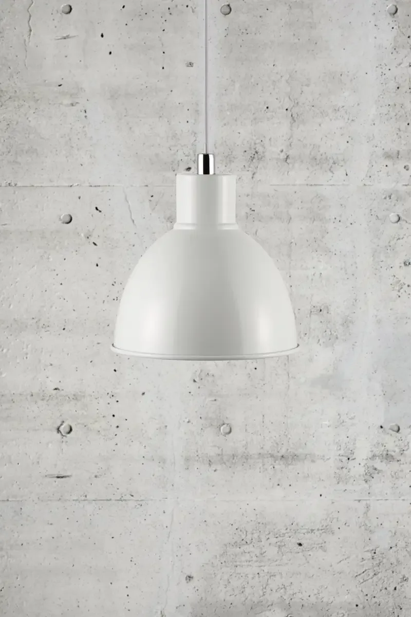 Luminaire à suspendre 1x E27 sans ampoule Nordlux Pop 45833001 blanc 1 pc(s) de Nordlux en Blanc – photo produit