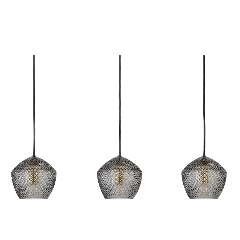 Suspension ORBIFORM 3-Spot verre et métal laiton IP20 E14 fra Nordlux – produktbillede