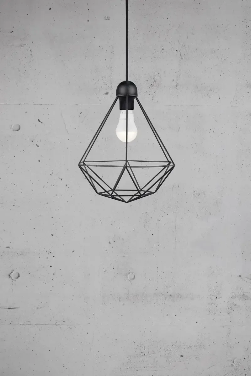 Tees 84863003 Luminaire à suspendre LED E27 60 W noir de Nordlux en Noir – photo produit