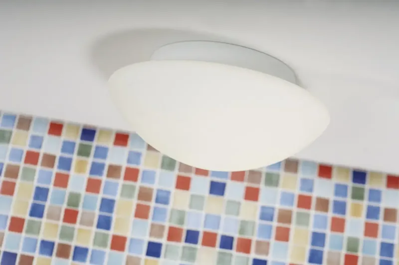 Plafonnier de salle de bain Nordlux Ufo Maxi E27 80 W blanc de Nordlux en Blanc – photo produit