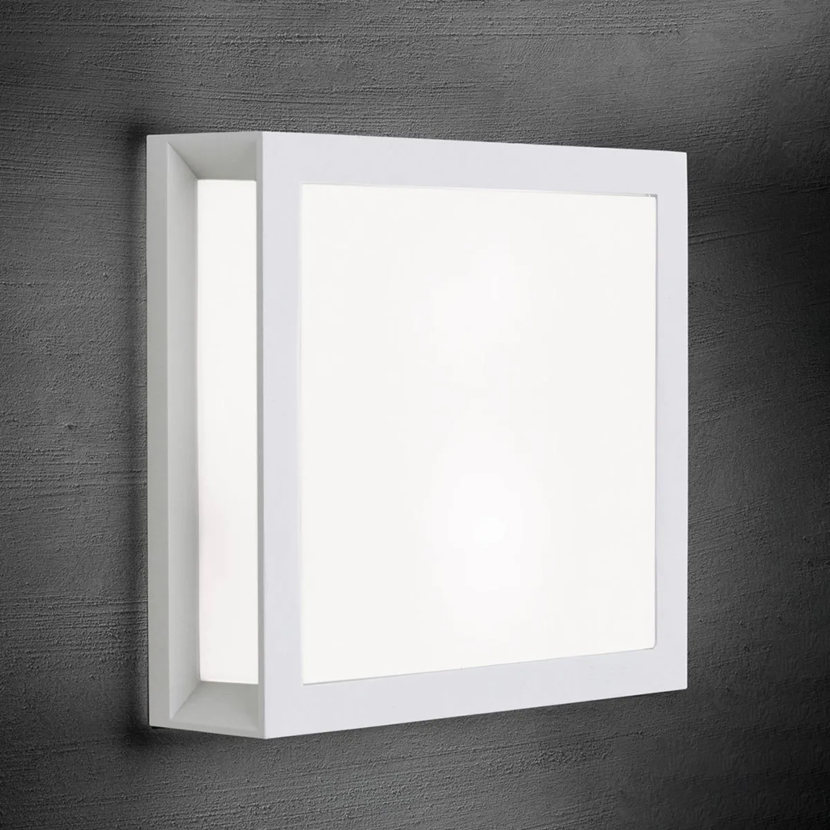 Buitenwandlamp Henry, wit från Orion i Vit, Opaalwit – produktbild