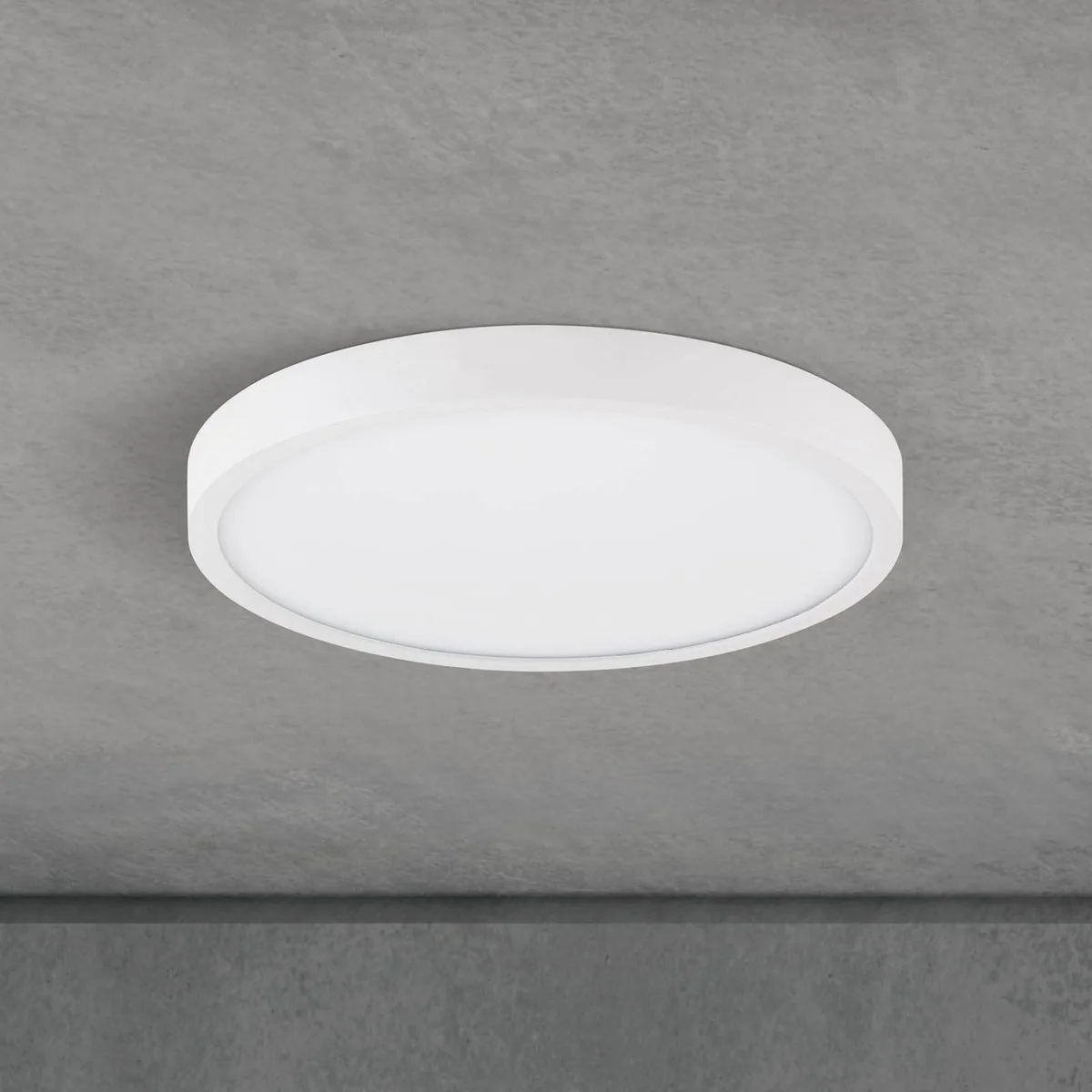 LED plafondlamp Disc, Ø 24 cm, CCT, metaal/kunststof fra Orion i Hvid – produktbillede