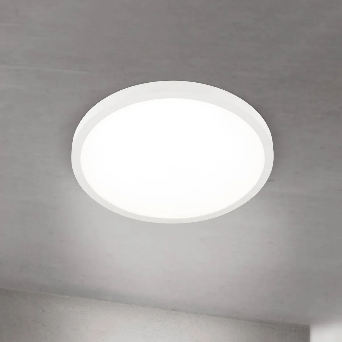 LED plafondlamp Disc, Ø 40 cm, CCT, metaal/kunststof de Orion en Blanc – photo produit