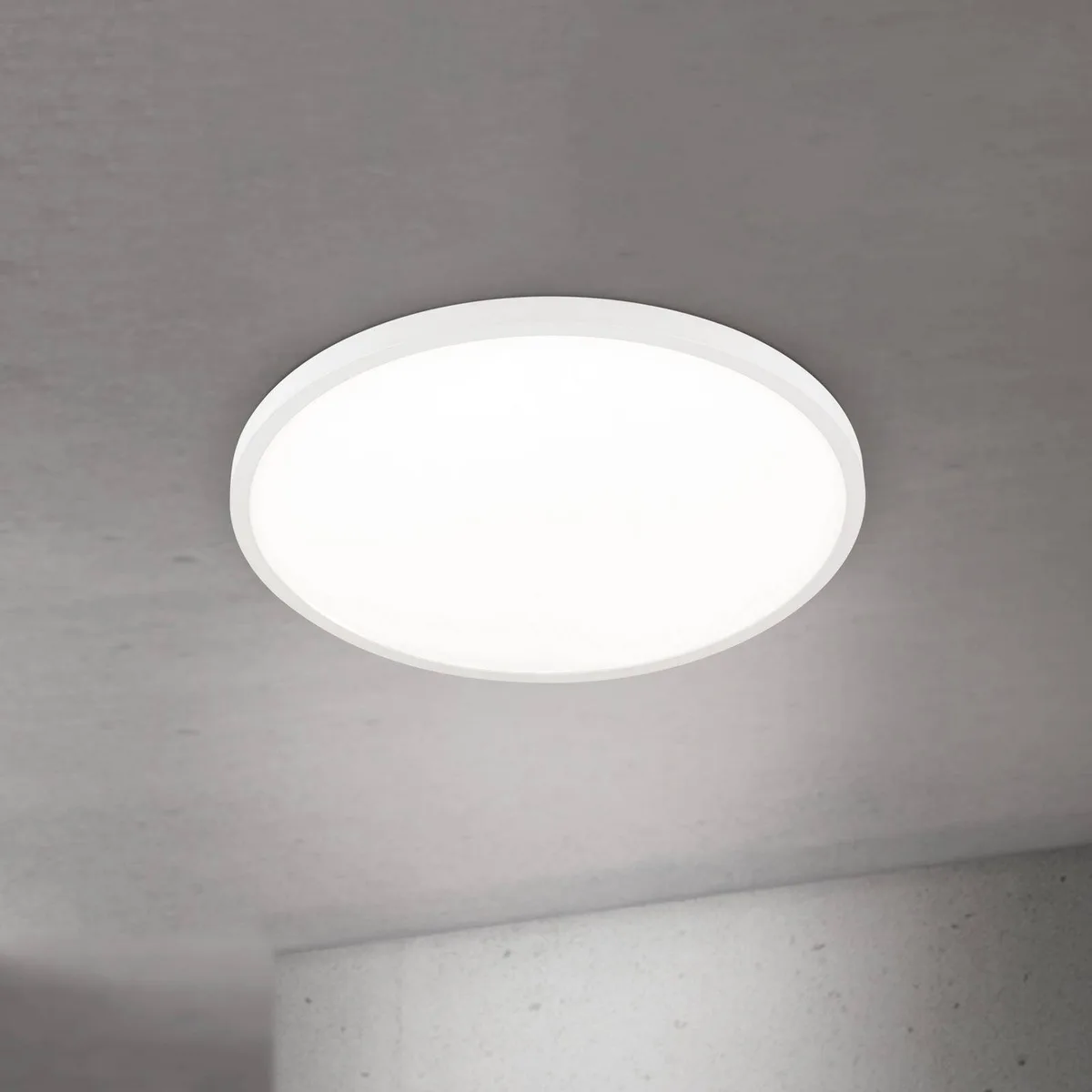 LED plafondlamp Disc, Ø 60 cm, CCT, metaal/kunststof de Orion en Blanc – photo produit