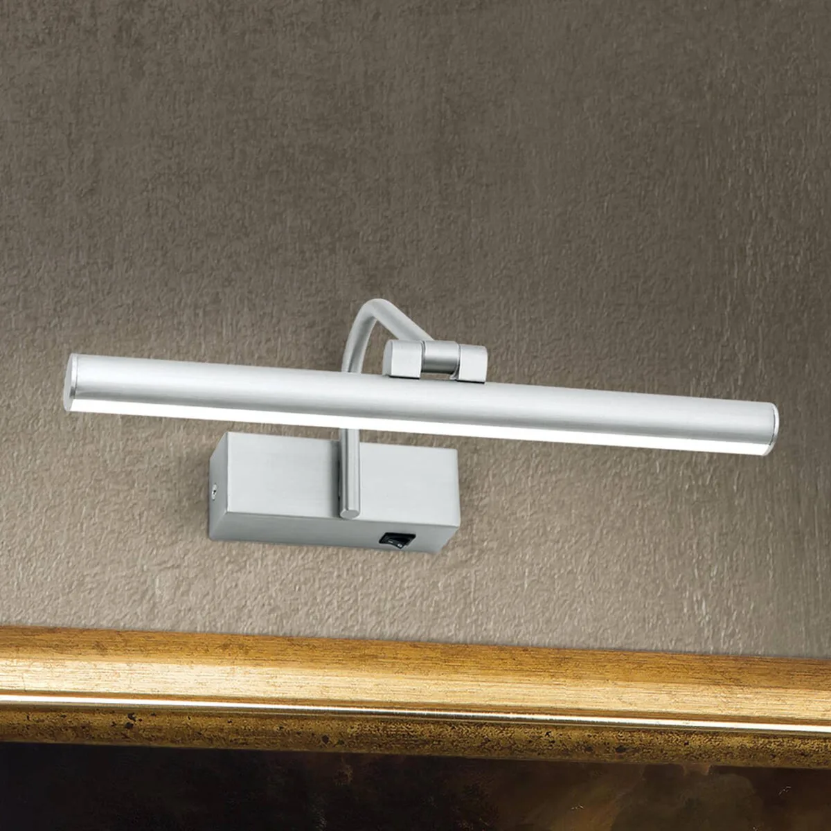 LED schilderij verlichting Sofia met schakelaar by Orion in Mat nikkel – product photo