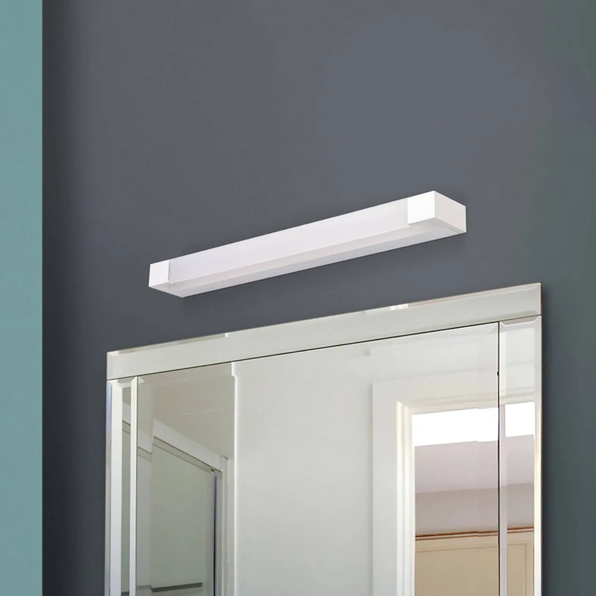 LED spiegellamp Marilyn 57 cm de Orion en Blanc – photo produit
