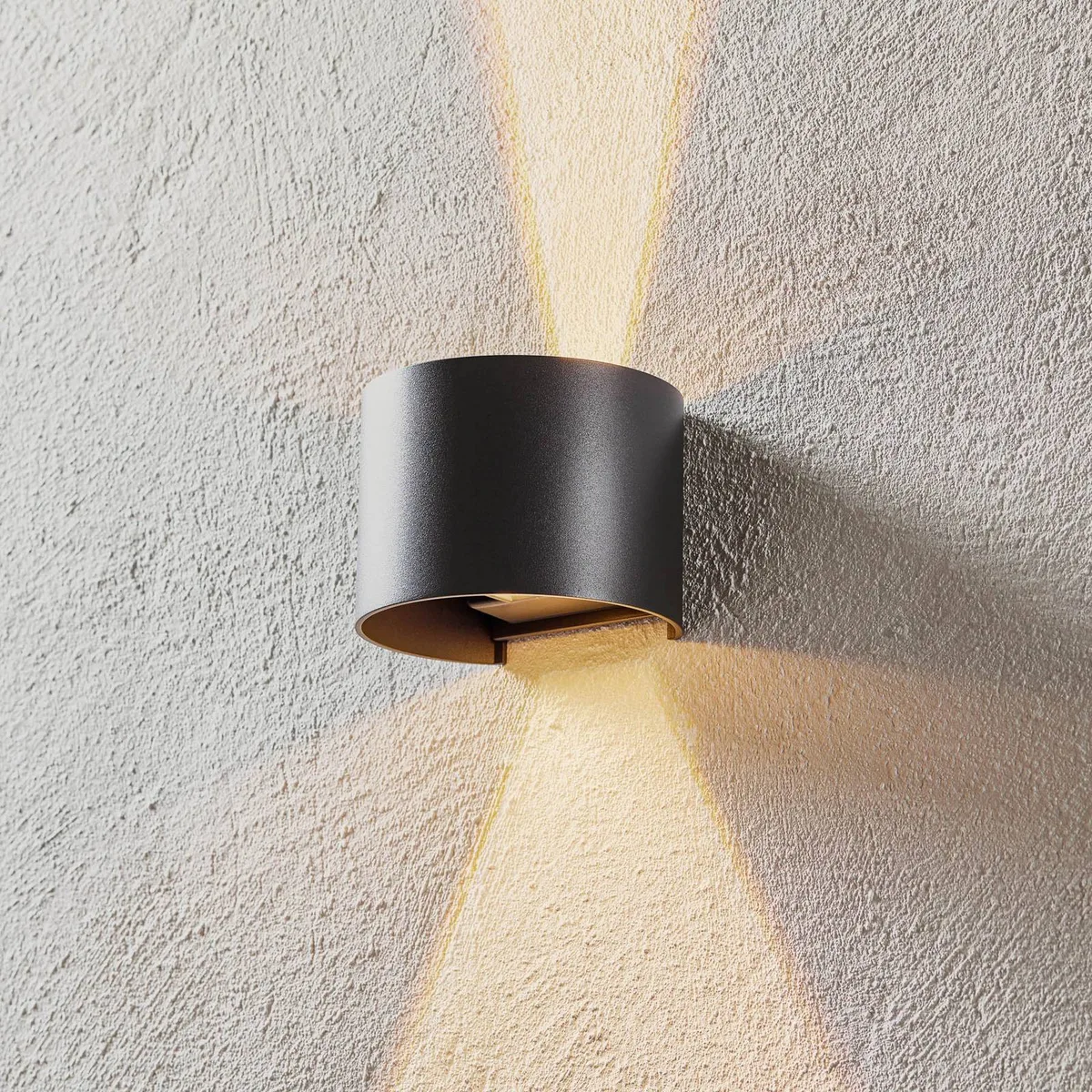 LED wandlamp 11-1206 variabele uitstraalhoek by Orion in Anthracite – product photo