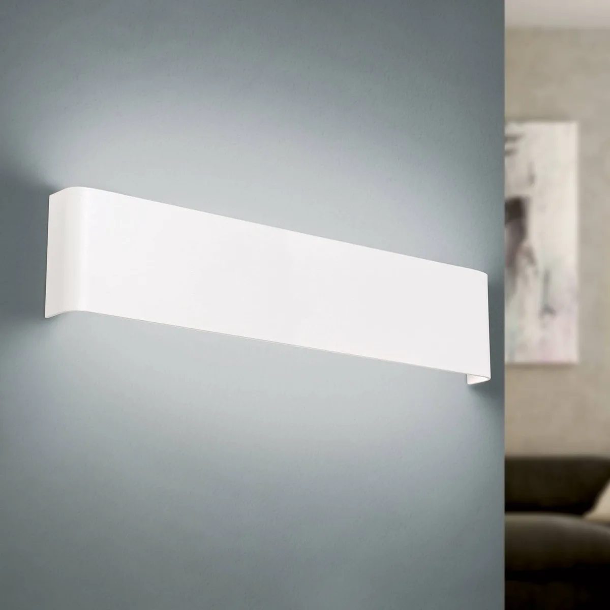 LED wandlamp Accent met up-/downlight fra Orion i Hvid – produktbillede