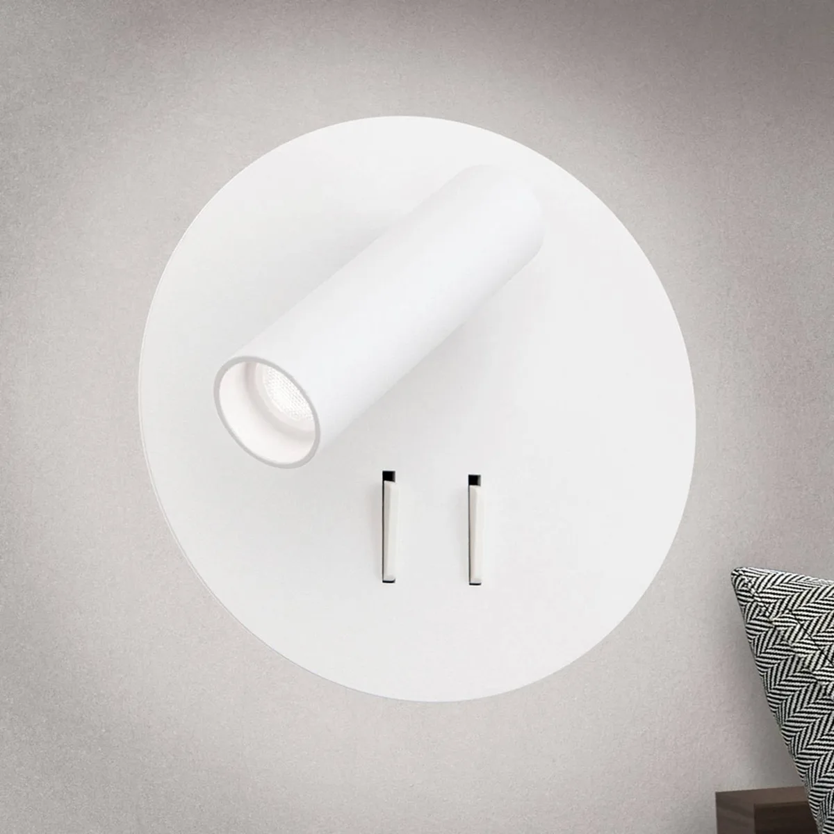 LED wandlamp Lenny met 2 lichtbronnen de Orion en Blanc – photo produit