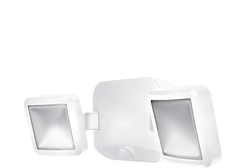 HOMELIGHTING Battery LED Spotlight Sensor 10W 4000K IP54 White 4099854497513 Utomhusspotlight 10 W från Osram – produktbild