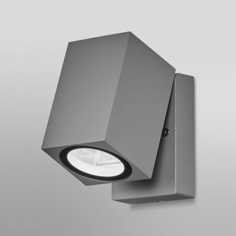 buitenwandlamp ENDURA CLASSIC CUBE metaal IP44 de Osram en Argent – photo produit