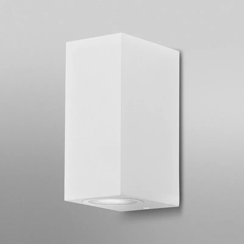 buitenwandlamp ENDURA CLASSIC SQUARE, up/down de Osram en Blanc – photo produit