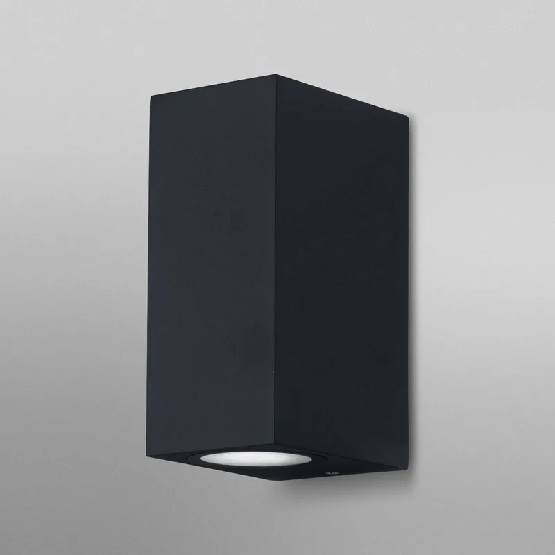 buitenwandlamp ENDURA CLASSIC SQUARE, up/down fra Osram i Sort – produktbillede