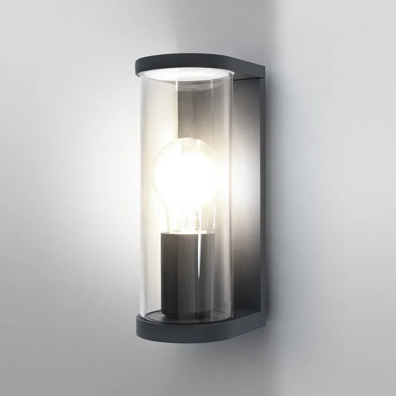 Außenwandlampe ENDURA CLASSIC TUBULAR, dunkelgrau IP44 von Osram in Dunkelgrau – Produktfoto