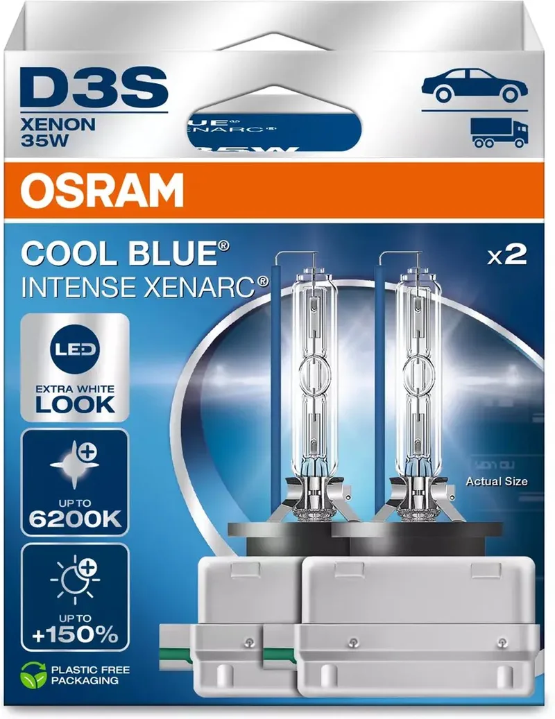 Automotive 4062172397674 Xenonlampa Xenarc Cool Blue D3S 35 W 42 V från Osram – produktbild