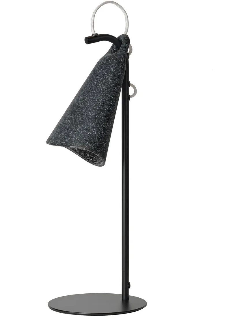 Decor Bell tafellamp E27 tafellamp, metaal, PCR, met flexibel verstelbare lampenkap von Osram in Schwarz – Produktfoto