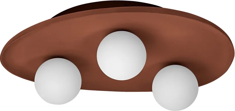 Decor Clay Nest, plafondlamp, 3xG9, niet dimbaar, IP20, klei by Osram in Brown – product photo