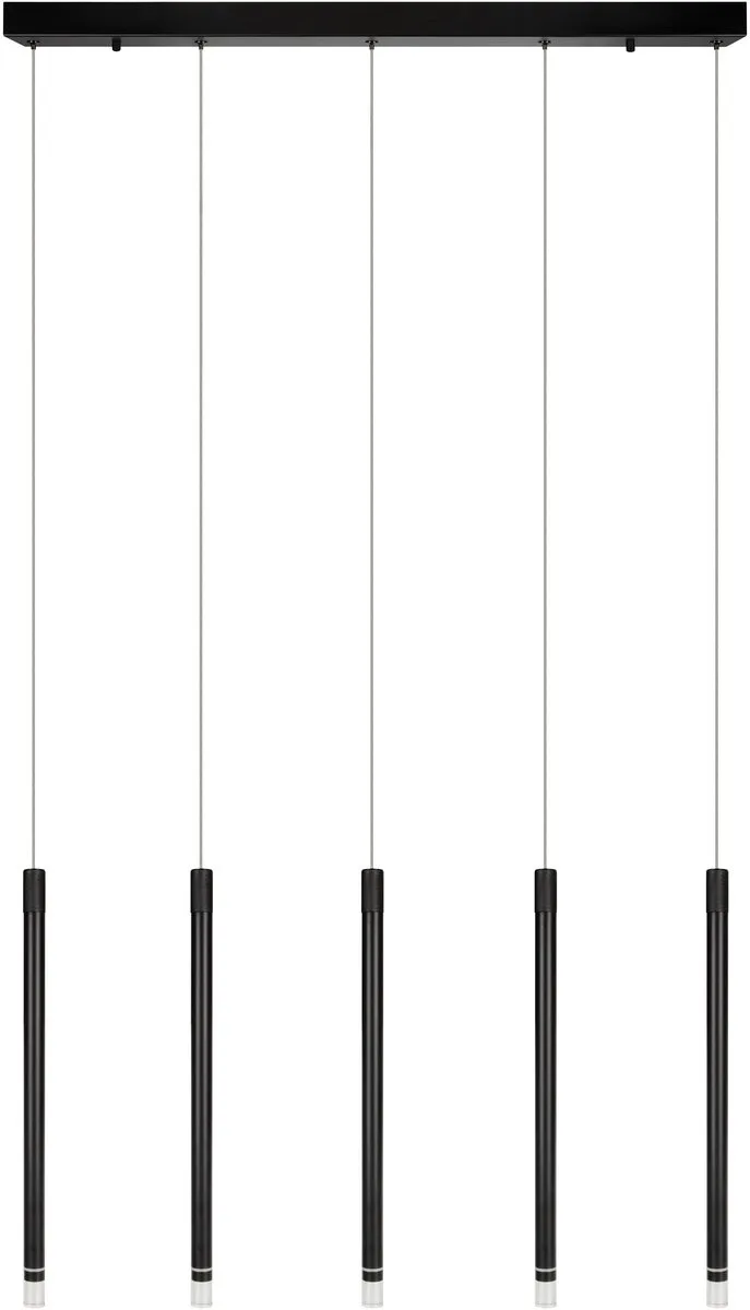Decor Flute LED hanglamp Lineair 36W 3000K Warm Wit, Aluminium-Staal Design fra Osram i Sort – produktbillede