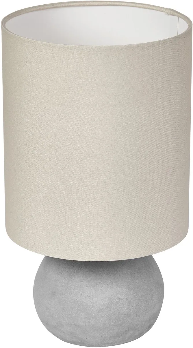 Decor Impact decoratieve tafellamp van beton met E27 fitting, 220 mm, IP20, beige en grijs van Osram in Beige, Grijs – productfoto
