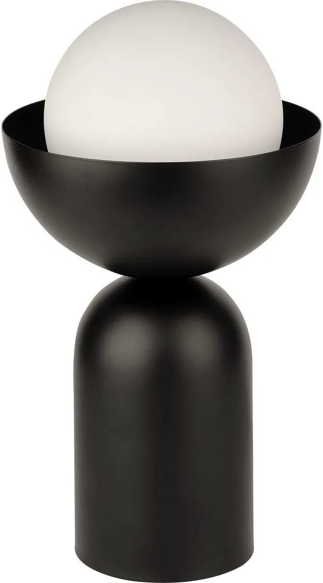 DECOR Kom tafellamp E14 200mm, tafellamp, Metaal, Glas, voor elegante kamerinrichting by Osram in Black – product photo
