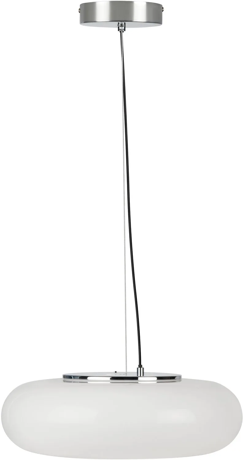 DECOR Lunea White lamp, 2700 K / 4000 K / 6500 K, warmwit, 1800 lm, 24 W, diameter 40 cm, staal by Osram in White – product photo
